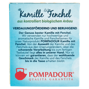 Infuso Camomilla E Finocchio Agricoltura Bio In Filtri 18x2g Pompadour - Foto 2