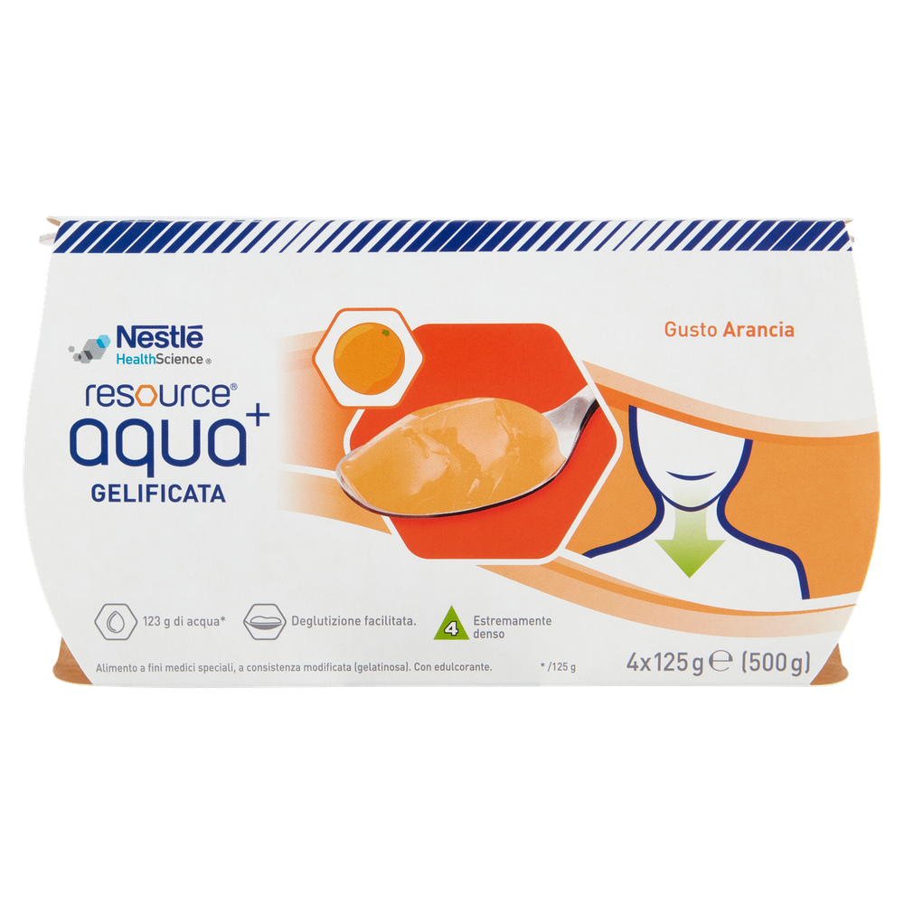 Resource Aqua+ Acqua Gelificata Gusto Pesca - Foto 1