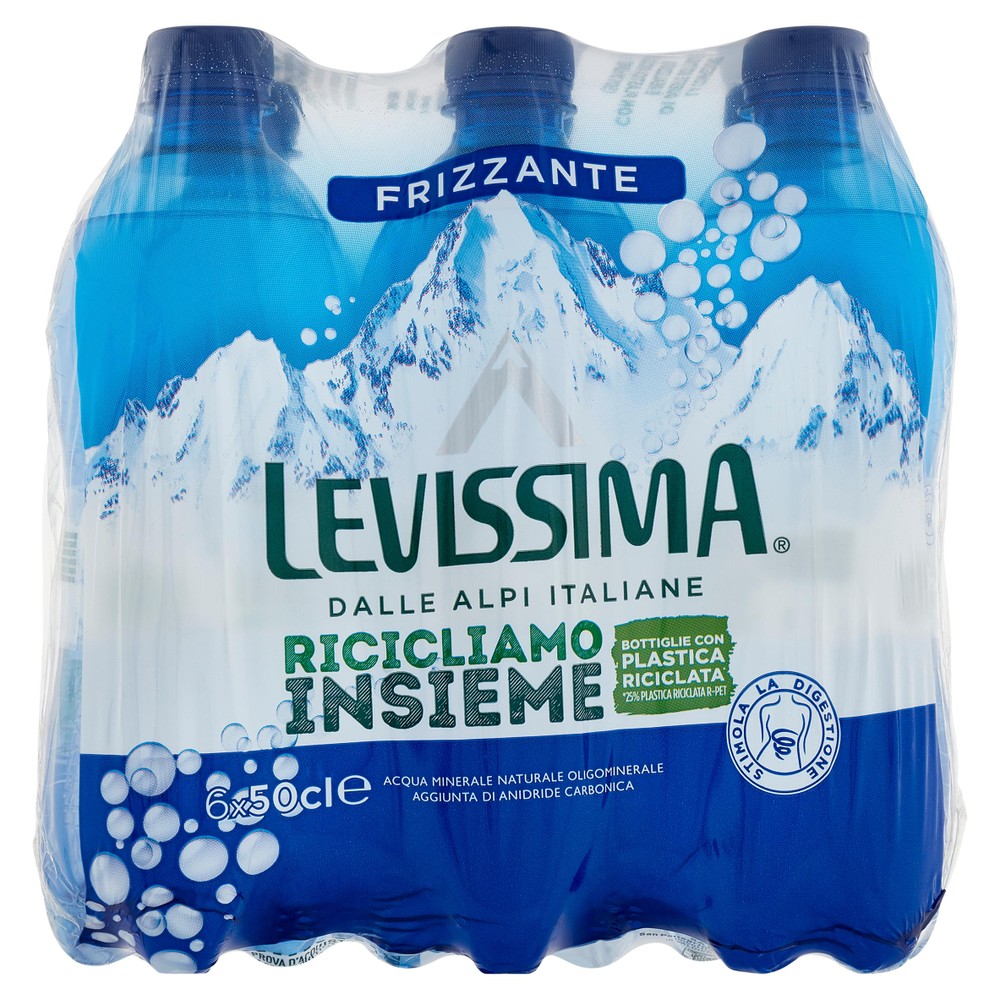 Acqua Frizzante Levissima 6 Da L.0,5 - Foto 1