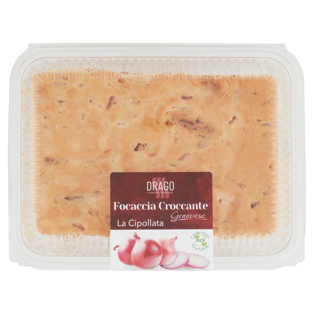 Focaccia Croccante Genovese Alla Cipolla - Foto 1