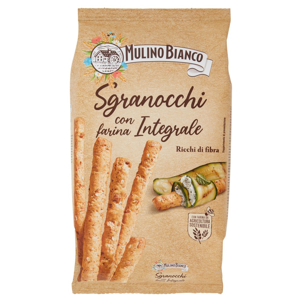Grissini Sgranocchi Integrali Mulino Bianco - Foto 1