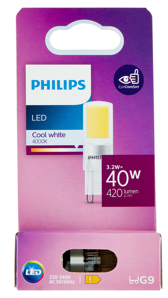 Lampadina Led Capsule Filamento Attacco G9 40w Luce Fredda Philips - Foto 1