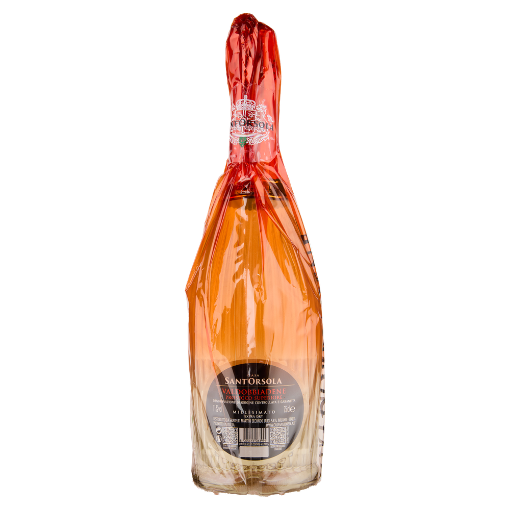 Prosecco Valdobbiadene Superiore Extra Dry Diamond Casa Sant'orsola - Foto 3