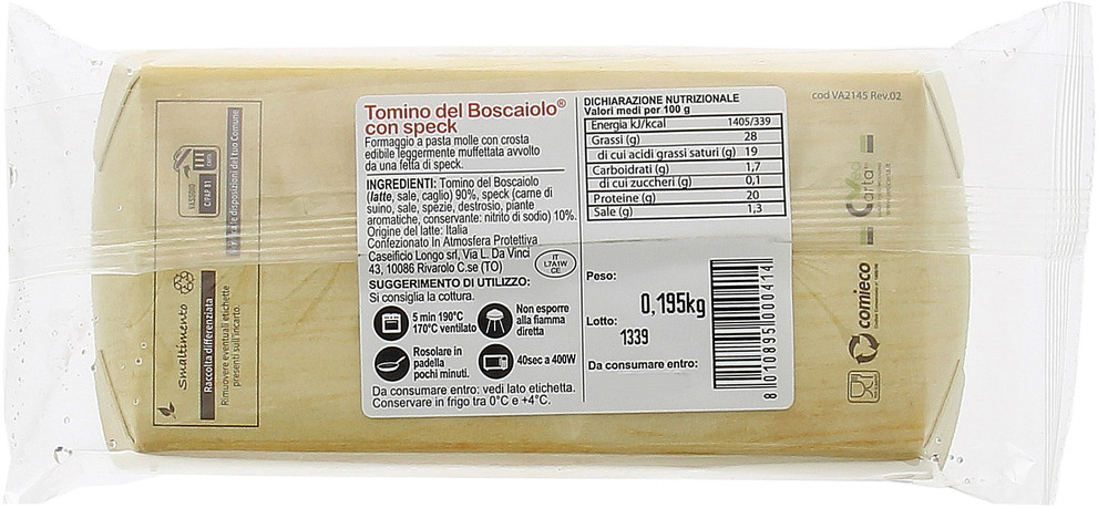 Tomino Boscaiolo Con Speck - Foto 3