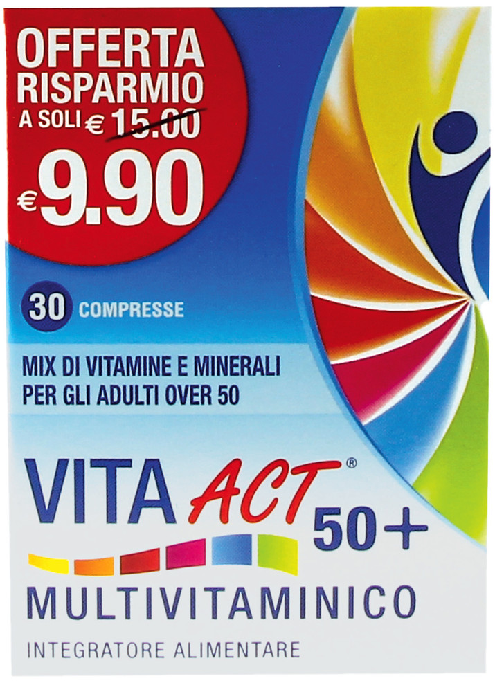 Multivitaminico 50+ Vitaact Compresse