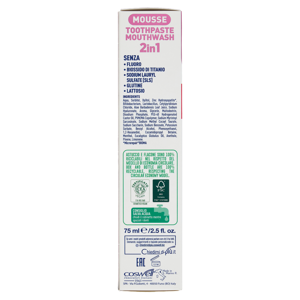 Dentifricio Mousse 2in1 Gengive Biorepair - Foto 2