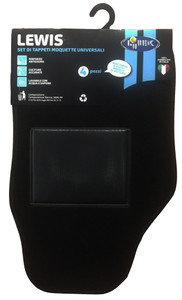 Set 4 Tappetini Per Auto In Moquette Modello Lewis Lubex - Foto 1