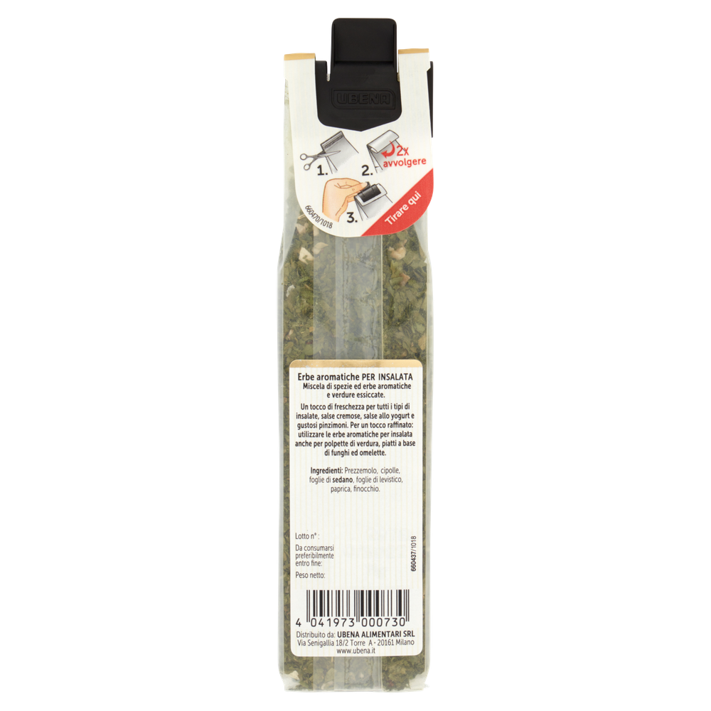 Erbe Aromatiche Per Insalata Con Spezie E Verdure Essiccate Ubena - Foto 3