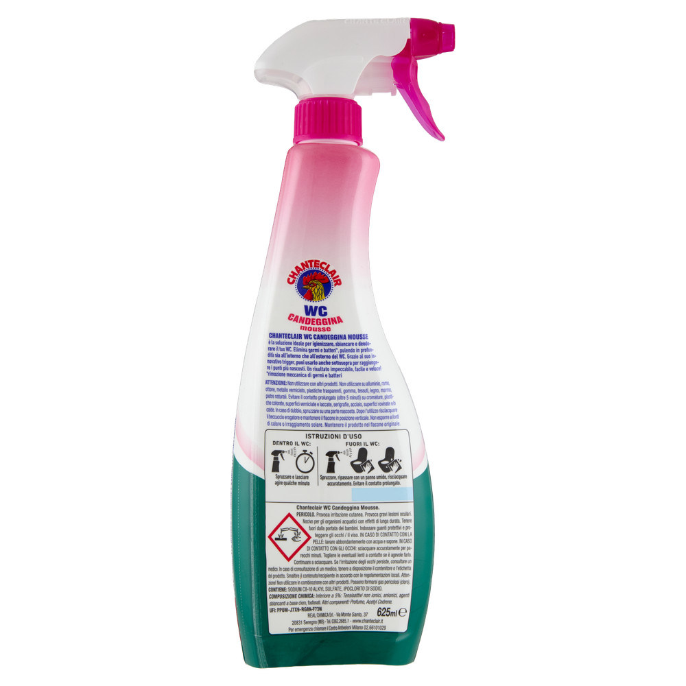 Detergente Wc Schiumattiva Con Candeggina Chanteclair - Foto 3