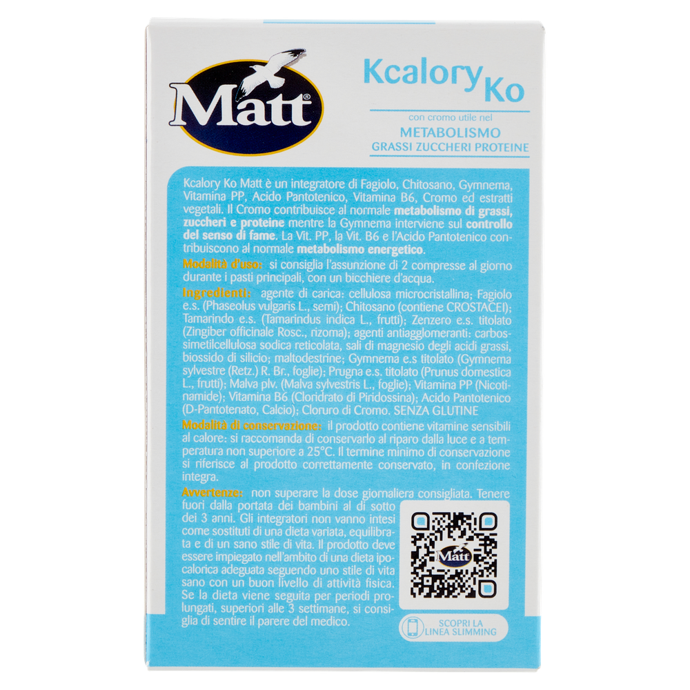 Kcalory Ko Matt 30 Compresse