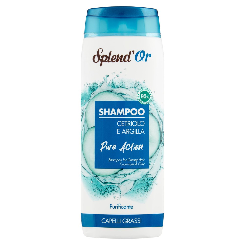 Shampoo Cetriolo E Argilla Splend'or - Foto 1