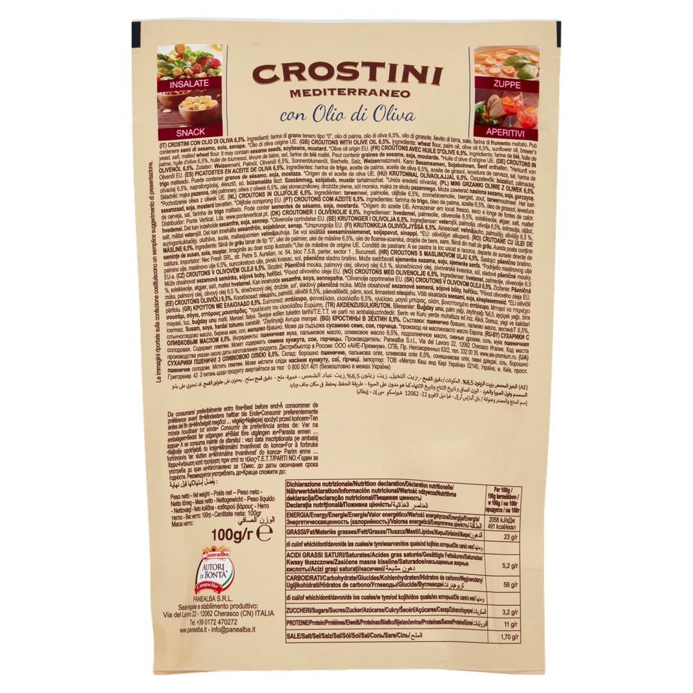 Crostini Mediterranei Panealba - Foto 3