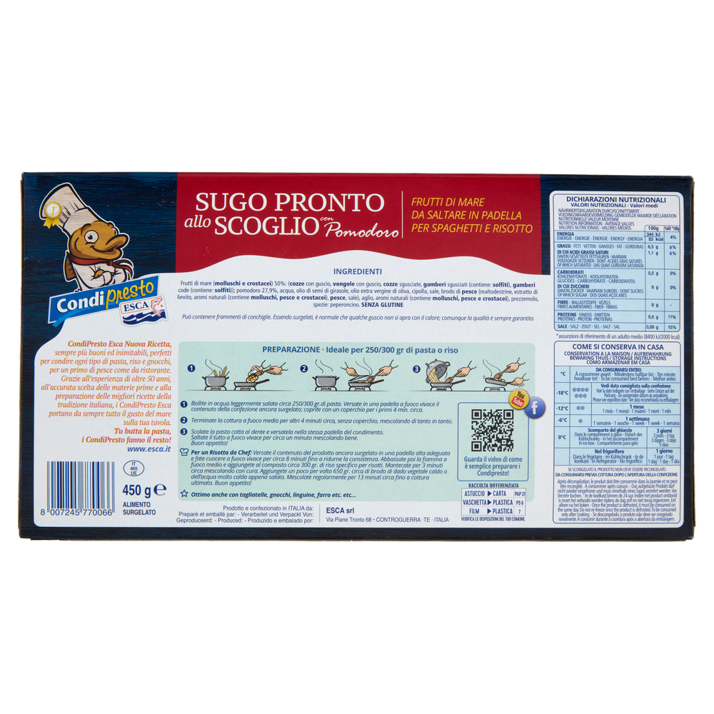 Sugo Pronto Scoglio Con Pomodoro Esca - Foto 3