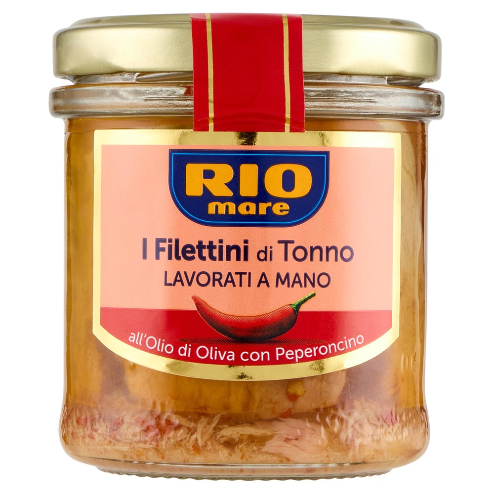 Filetti Di Tonno All'olio Di Oliva Con Peperoncino Rio Mare - Foto 1