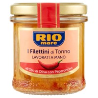 Filetti Di Tonno All'olio Con Peperoncino In Vasetto