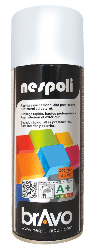 Spray Acrilico Brillante Bianco Puro Nespoli Ml.400 - Foto 1