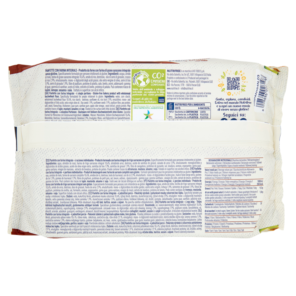 Panfette Integrale Senza Glutine Nutrifree - Foto 3