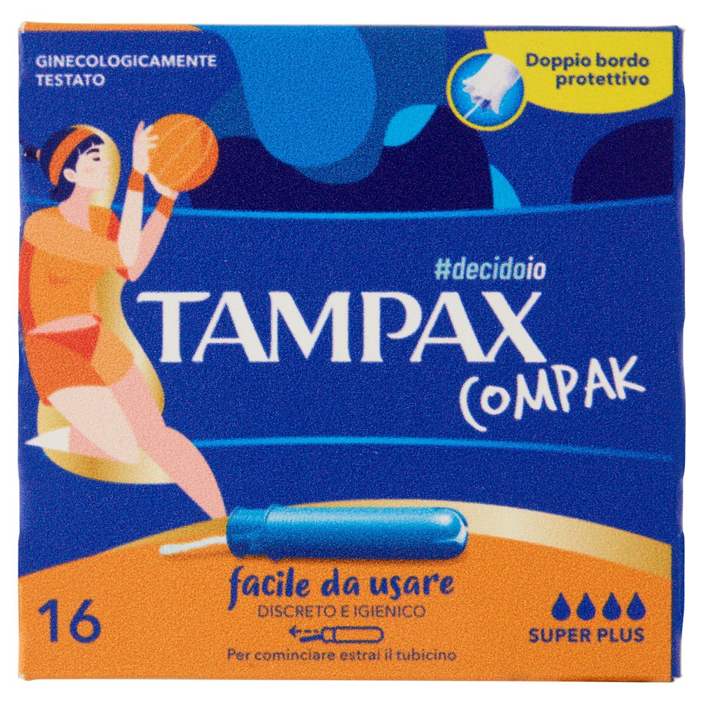 Assorbenti Interni Super Plus Tampax Compak | Bennet Online