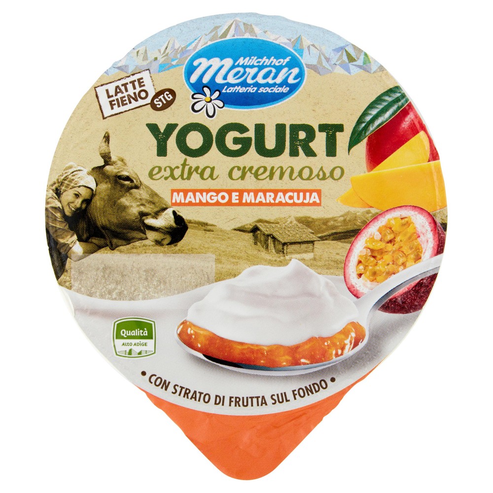 Yogurt Merano Latte Fieno Mango E Maracuja - Foto 1