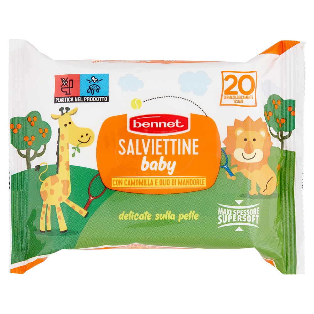 Salviettine Baby Classiche Bennet Conf.Da 20 - Foto 1