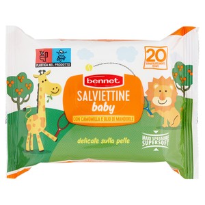 Salviettine Baby Classiche Bennet Conf.Da 20 - Foto 1