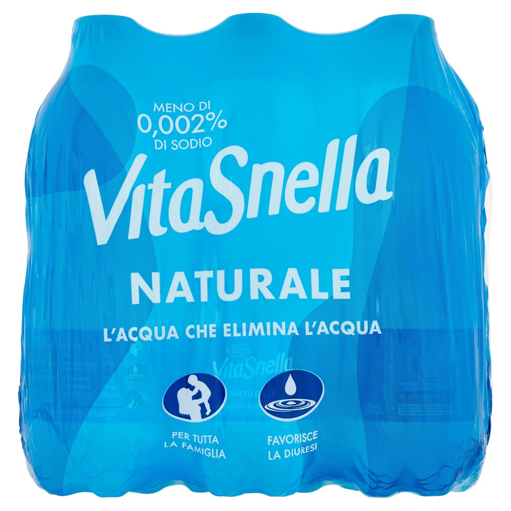 Acqua Naturale Vitasnella 6 Da L.0,5 - Foto 1
