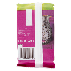 Whiskas Pranzetti Cibo Umido Per Gatti Adulti, Pollo E Tacchino, 6x50g - Foto 3