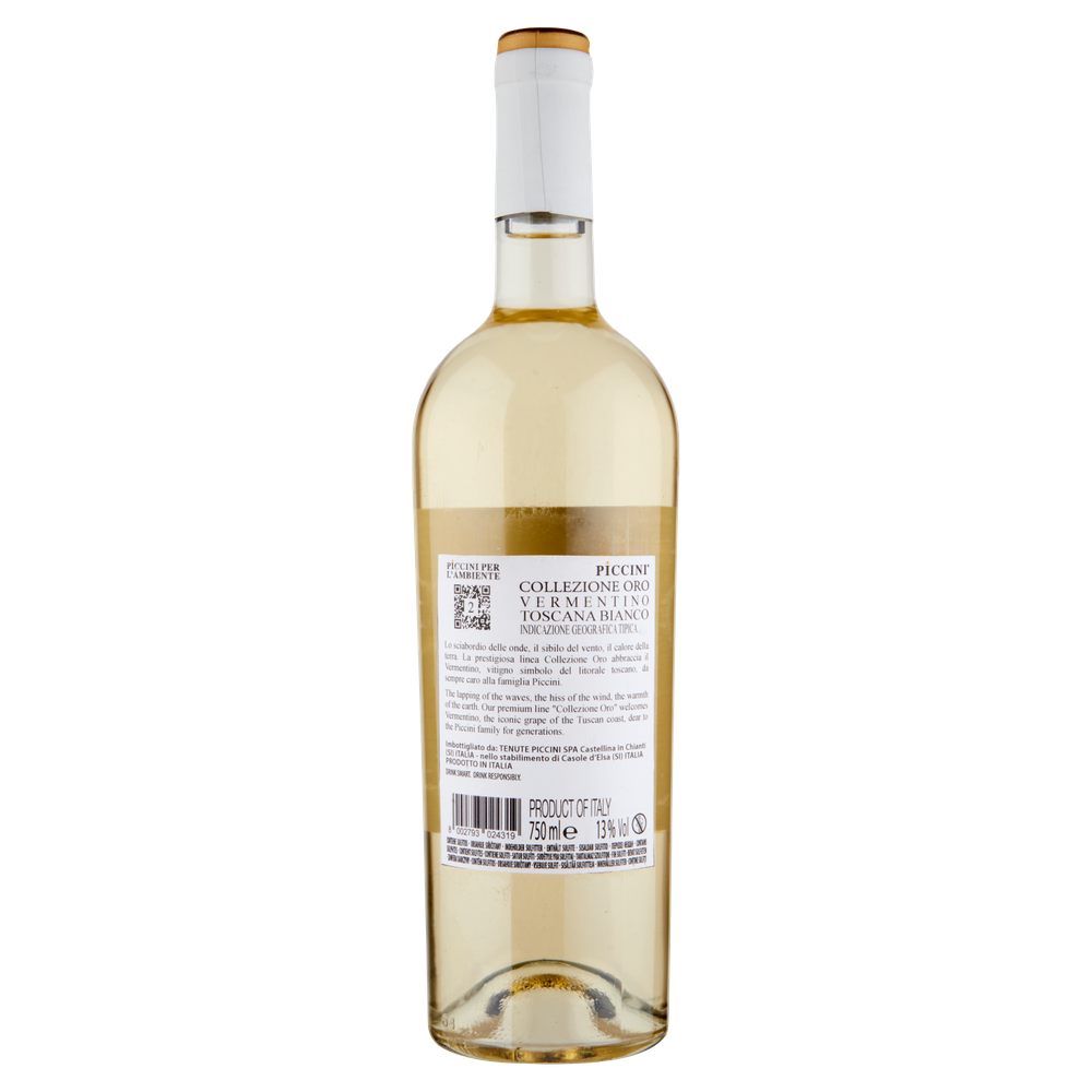 Vermentino Toscano Bianco Igt Collezione Oro Piccini - Foto 3
