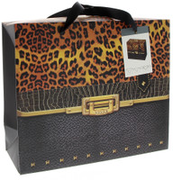 Sacchetto Borsetta Leopardata Cm . 33 x 31 x 12 Sacchetto Borsetta Leopardata Cm . 33 x 31 x 12