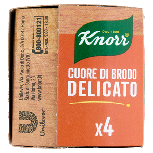 Cuore Di Brodo Delicato Senza Glutammato 4x28g Knorr - Foto 2
