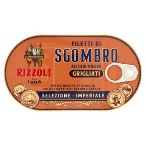 Filetti Di Sgombro Grigliati All'olio D'oliva Selezione Imperiale Rizzoli - Foto 1