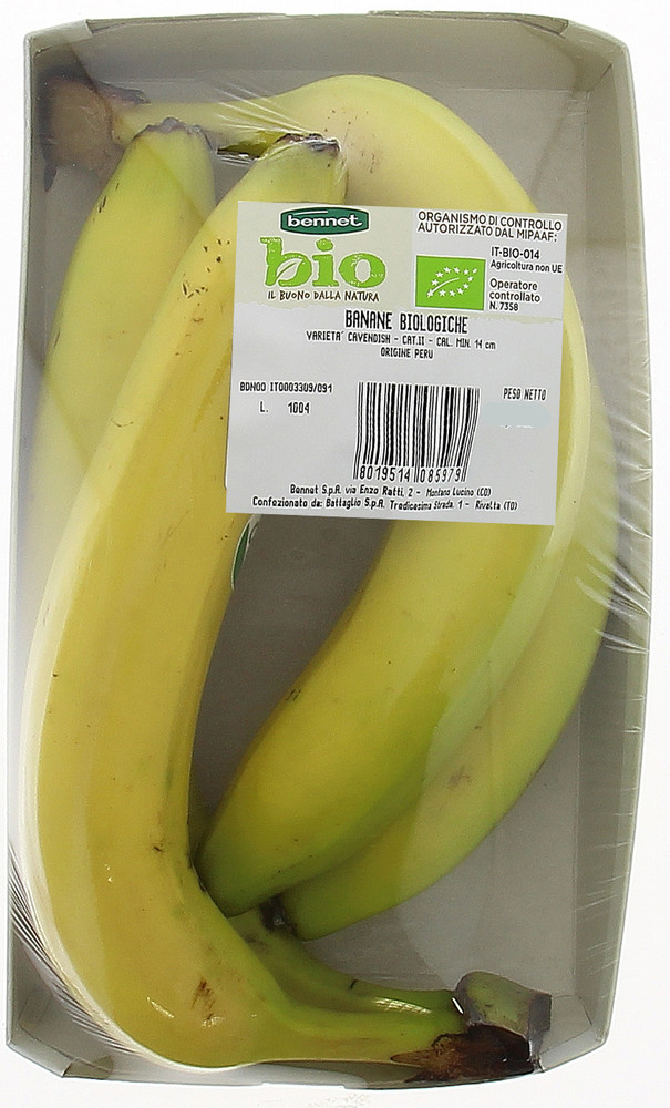 Banane Bennet Bio In Vassoio - Foto 1