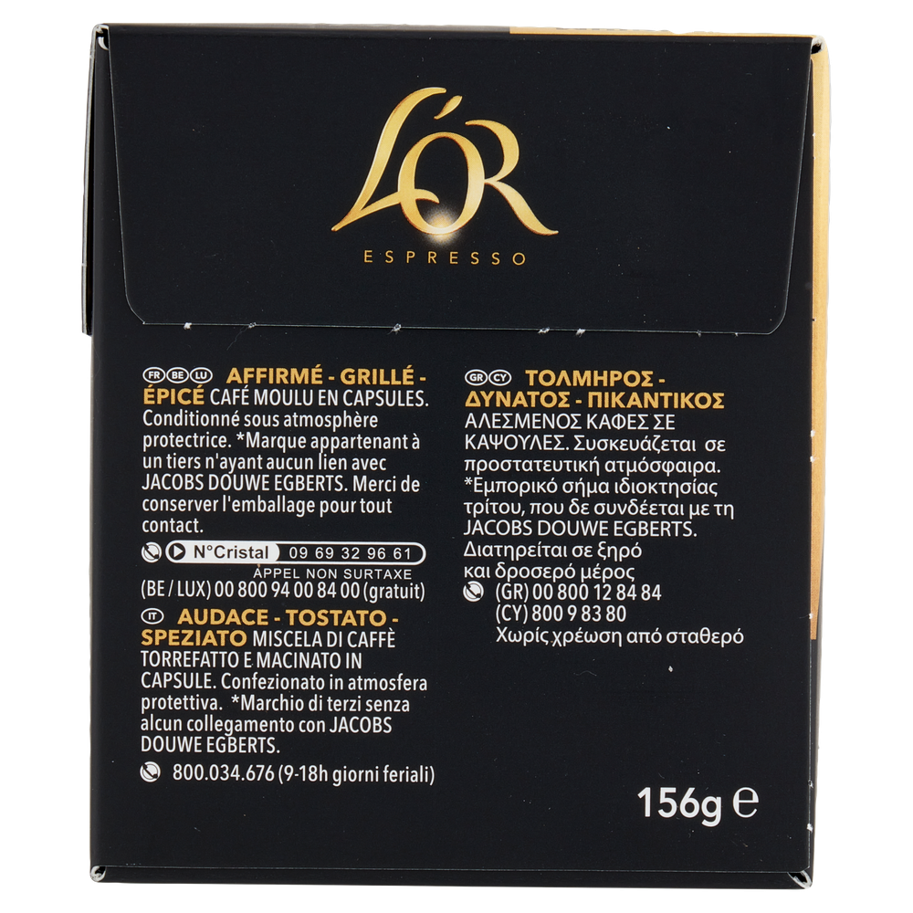 Caffè Forza 9 Intenso Capsule Compatibili Con Nespresso 30pz L'or - Foto 2