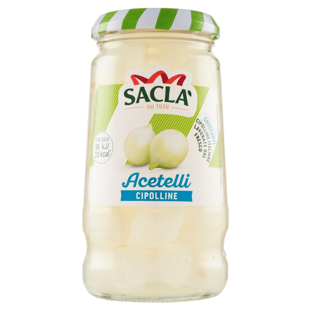 Cipolline All'aceto Di Vino Acetelli Sacla' - Foto 1