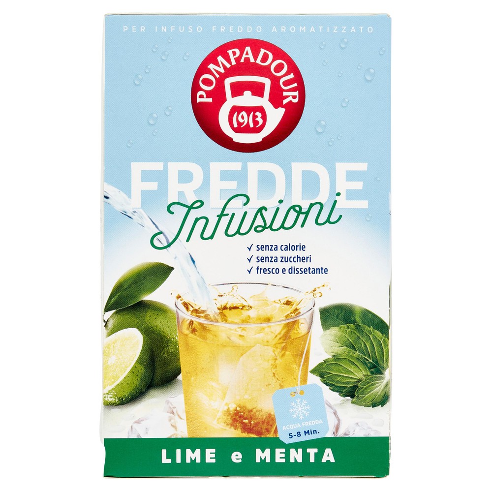 Infuso Con Lime & Menta Fredde Infusioni Pompadour - Foto 1