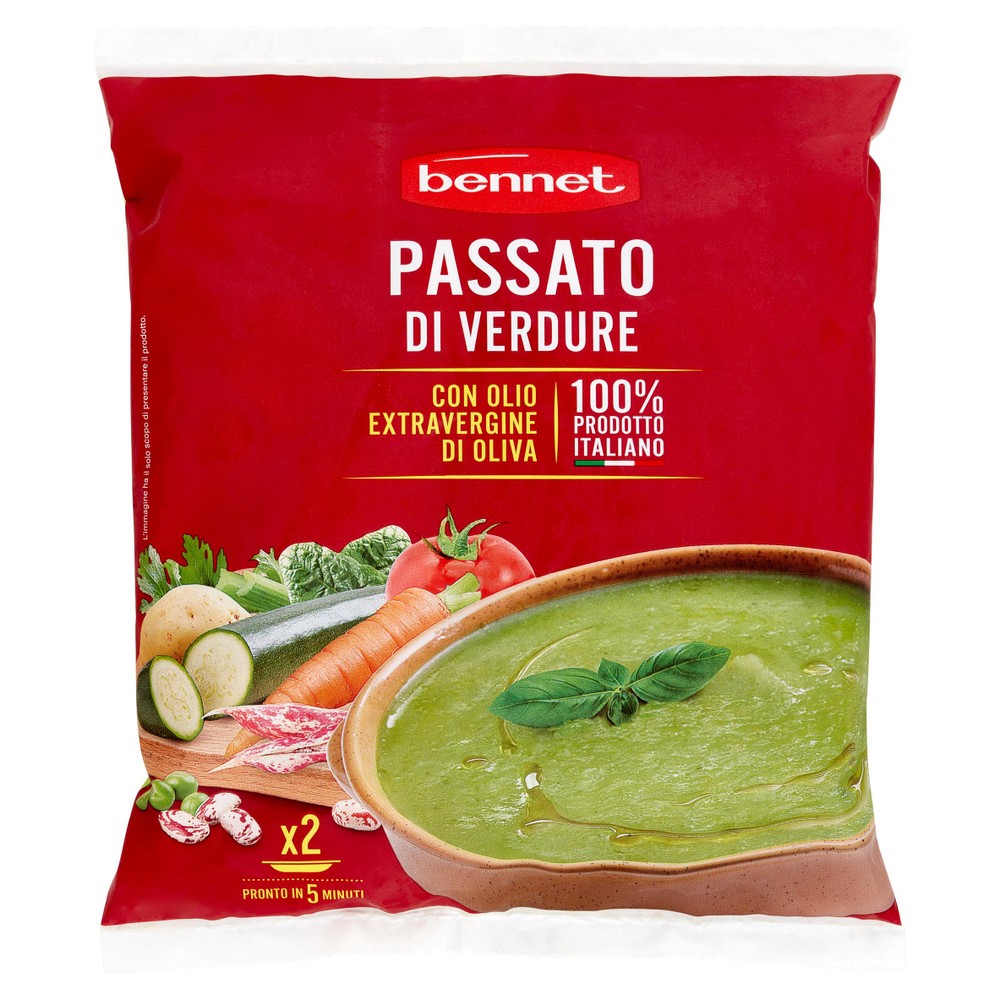 Passato Di Verdure Surgelato Bennet - Foto 1