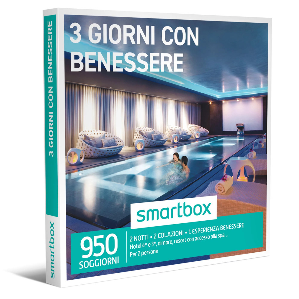 Cofanetto Smartbox 3 Giorni Con Benessere - Foto 1