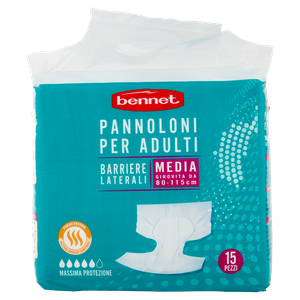 Pannoloni Adulti Bennet Taglia Media - Foto 3