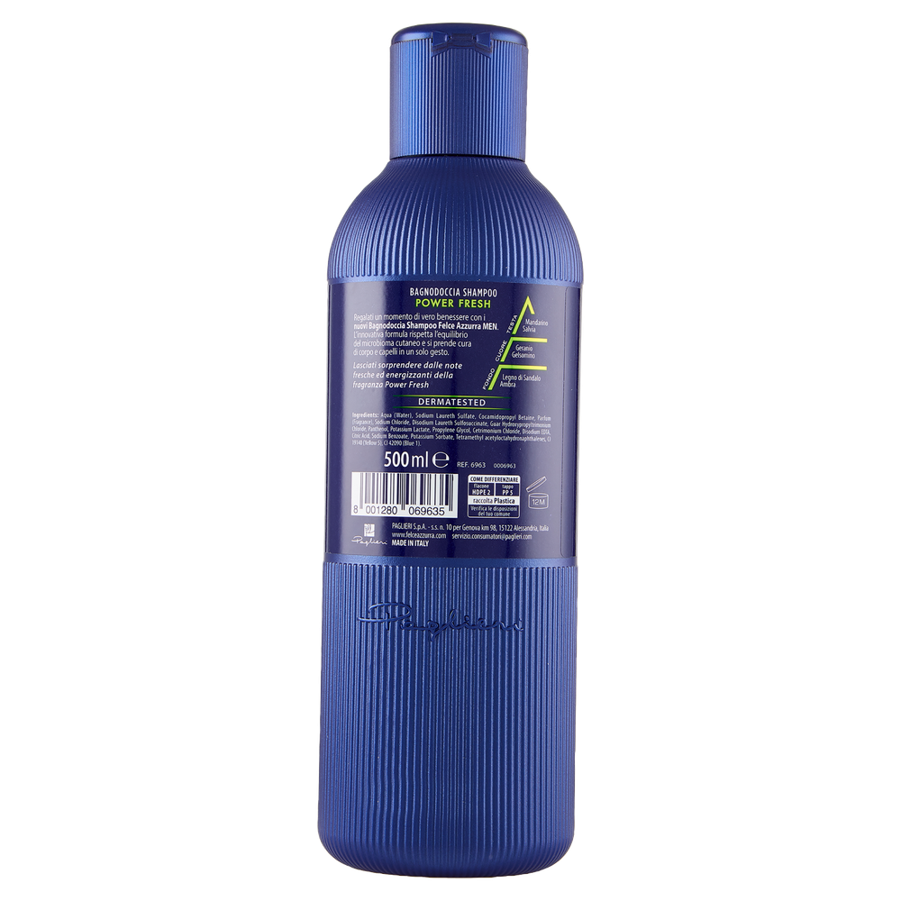 Bagno Men Power Fresh Felce Azzurra - Foto 3