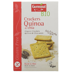 Crackers Con Quinoa E Chia Senza Glutine Germinal Bio - Foto 1