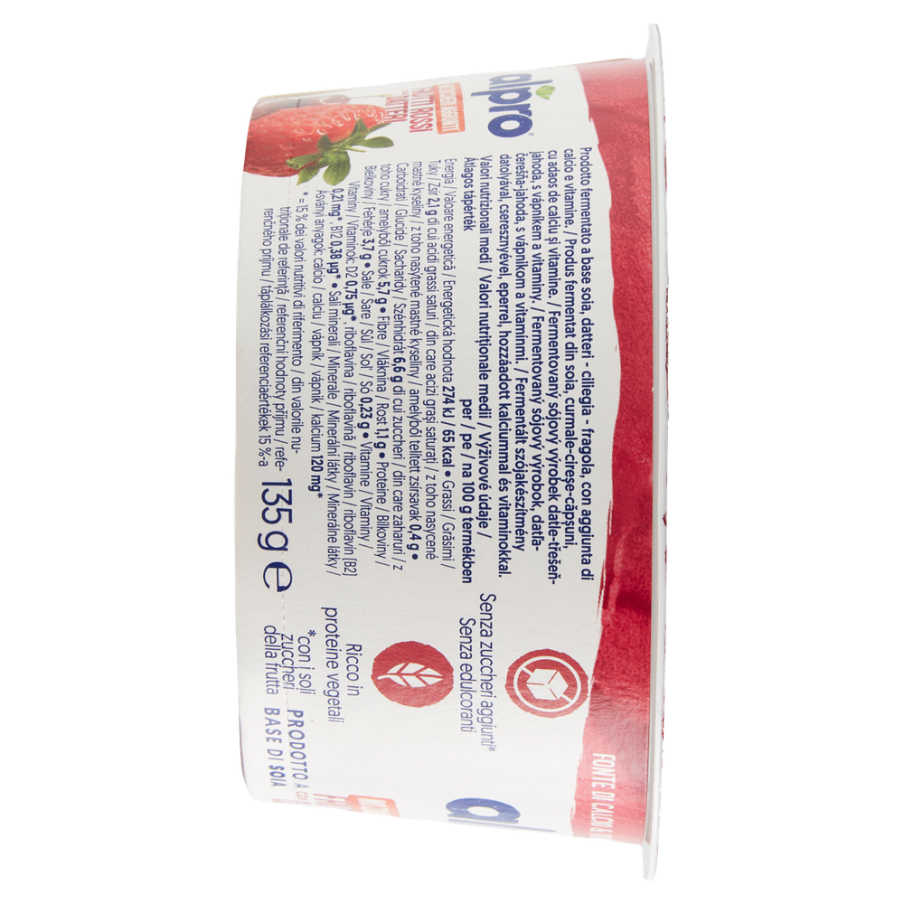 Yogurt 100% Vegetale Frutti Rossi Zero Zuccheri Aggiunti Alpro - Foto 2