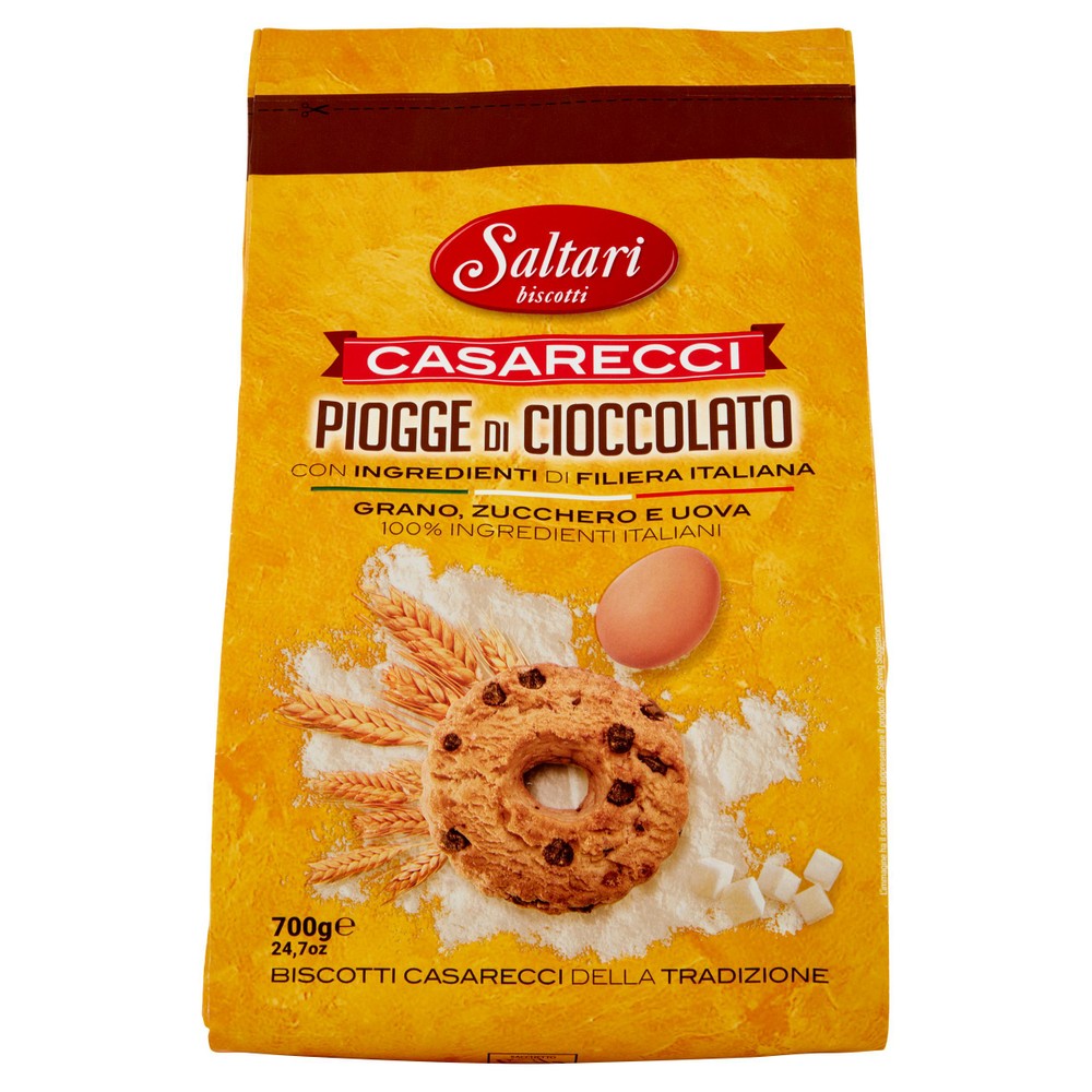 Biscotti Casarecci Piogge Di Cioccolato Della Tradizione Saltari - Foto 1