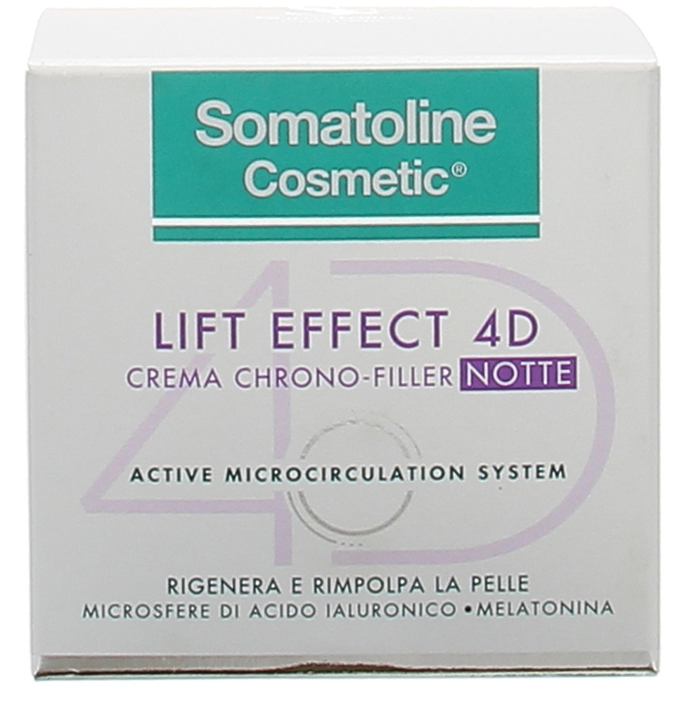 Somatoline Lift Effect 4d Crema Filler Notte Antirughe
