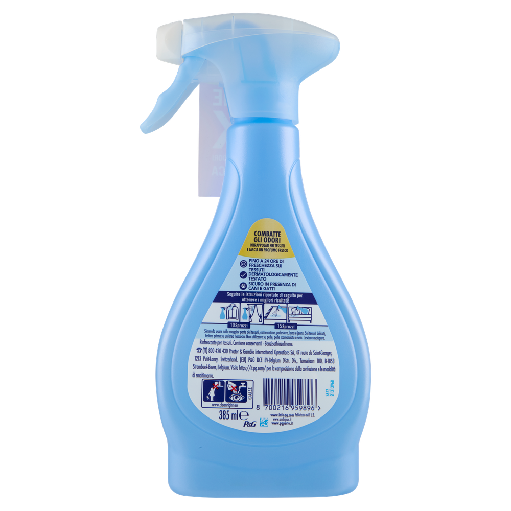 Profumatore Per Tessuti, Lenor Fioritura Di Portofino 385ml Ambi Pur - Foto 3