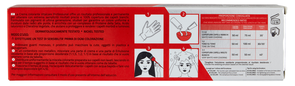 Vitalcare Crema Colorante Castano - Foto 3
