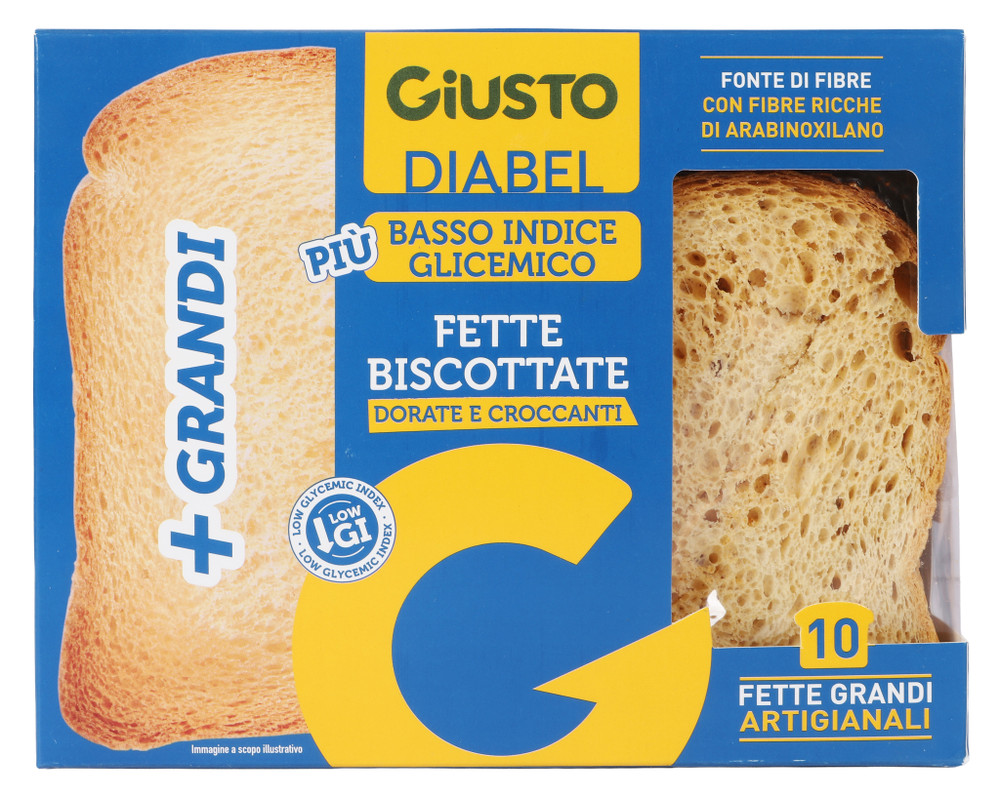 Fette Biscottate Giusto Diabel - Foto 1