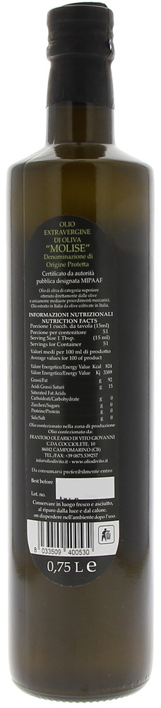 Olio Extra Vergine Di Oliva Dop Frantoio Di Vito - Foto 2