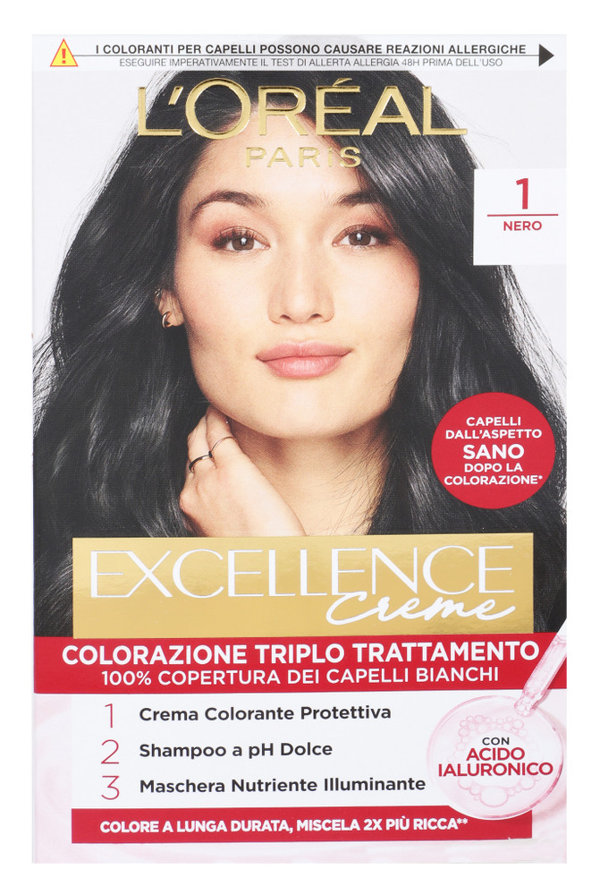 Colorazione Capelli N.1 Nero Excellence - Foto 1