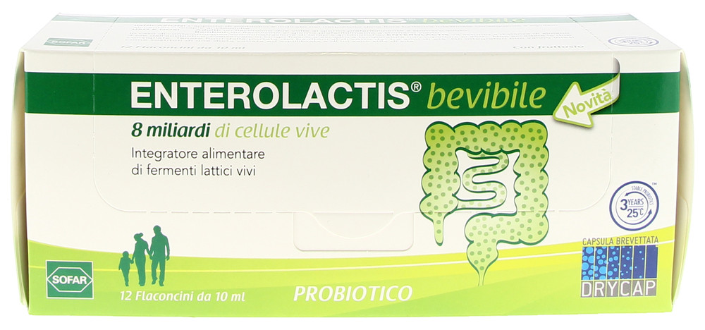 Enterolactis Plus Flaconcini