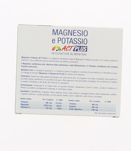 Magnesio E Potassio Plus Act Buste